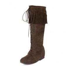 Ankle boot suede women